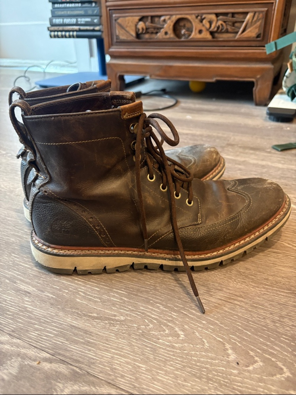 Timberland Lace-Up Work Boots - Picture 3 of 7